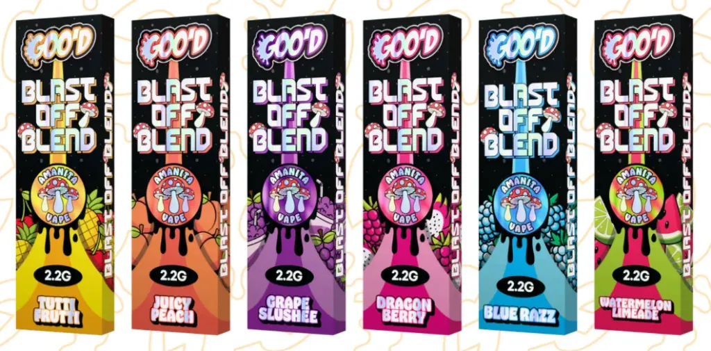 Blast Off Blend Amanita Vape (Goo'd Dragon Berry)