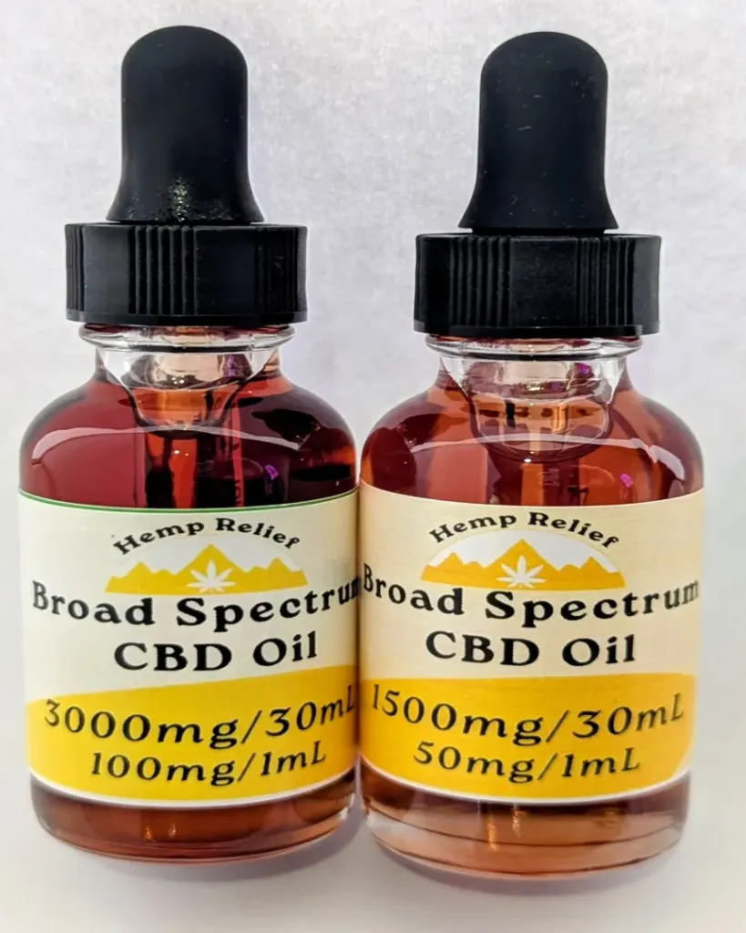 Hemp Relief Broad Spectrum CBD Tincture 1 oz (500 Broad Spectrum Tincture)