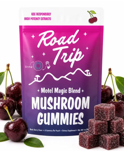 Road Trip Motel Magic Gummies 8ct (Magic Motel Peach)