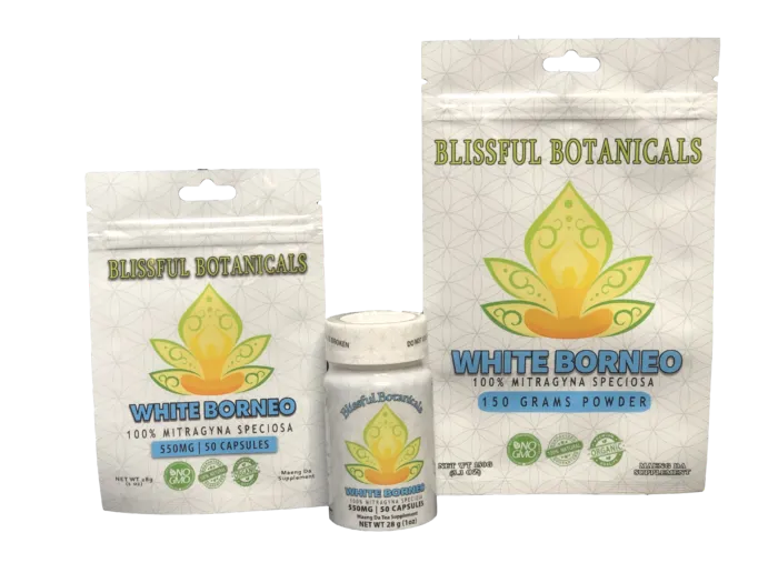 [10549] Blissful Botanicals - White 150 ct