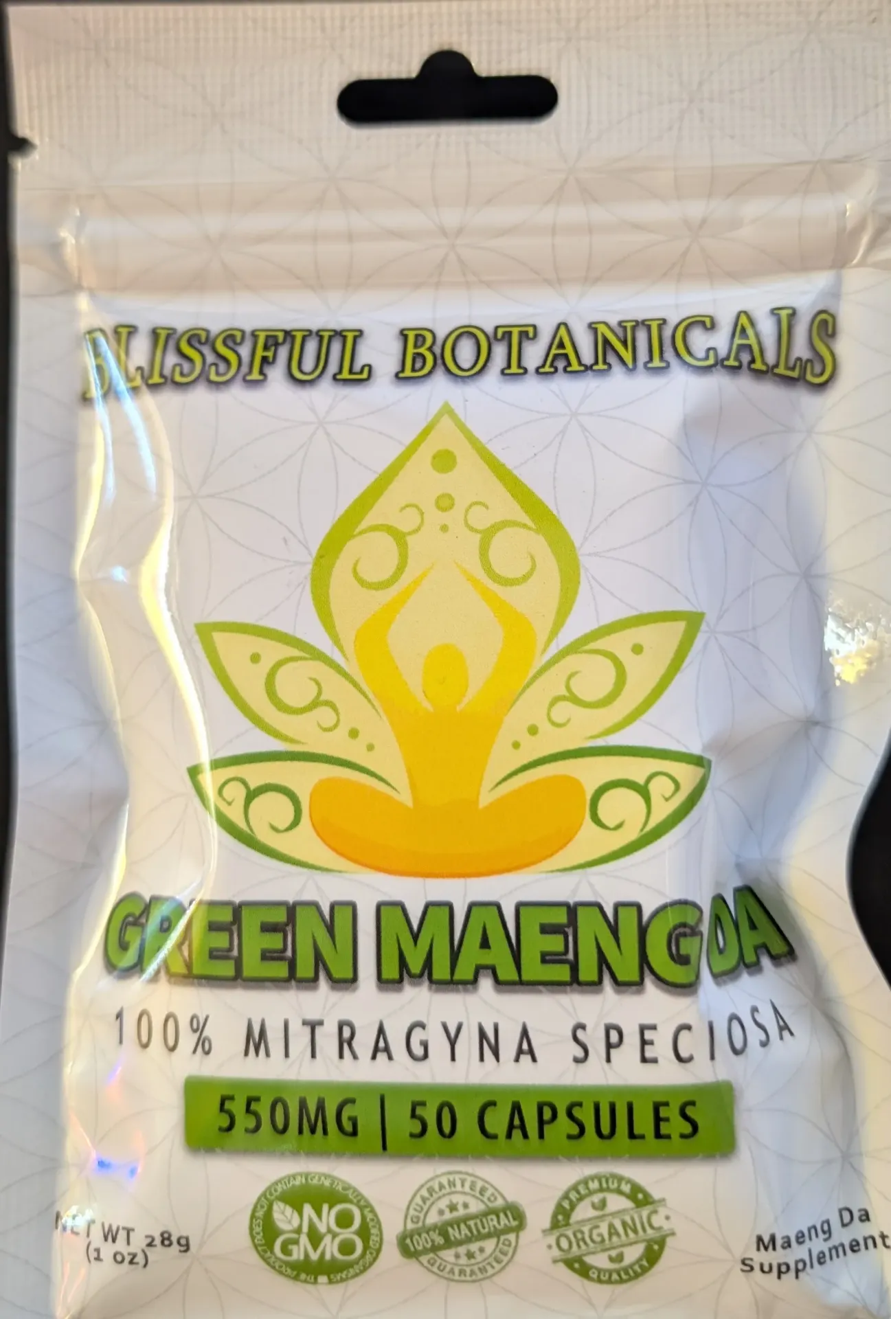 [10550] Blissful Botanicals - Green 50 ct