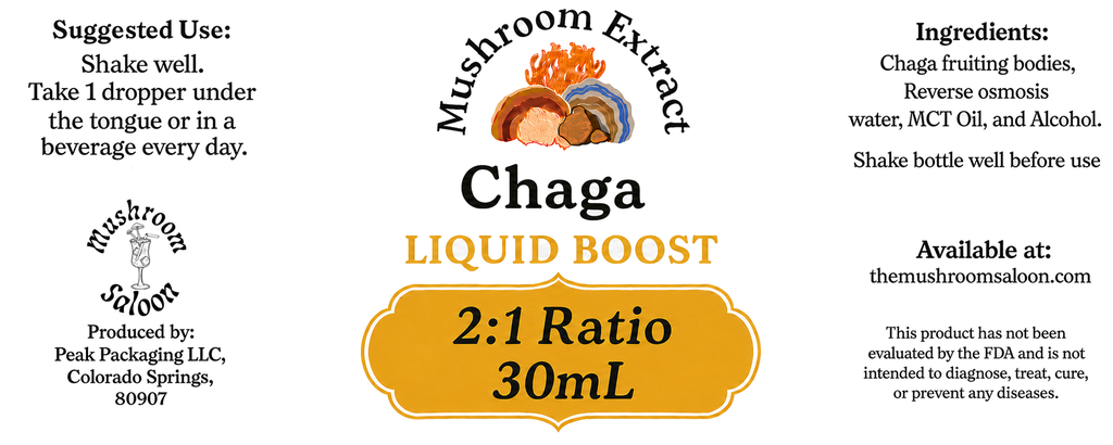 [10083] Functional Mushroom Drink Additive  - Chaga