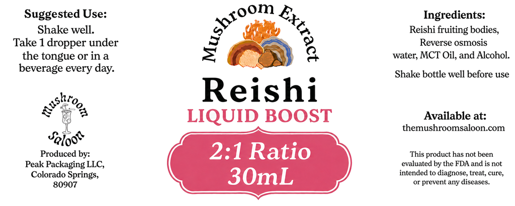 [10084] Functional Mushroom Drink Additive - Reishi