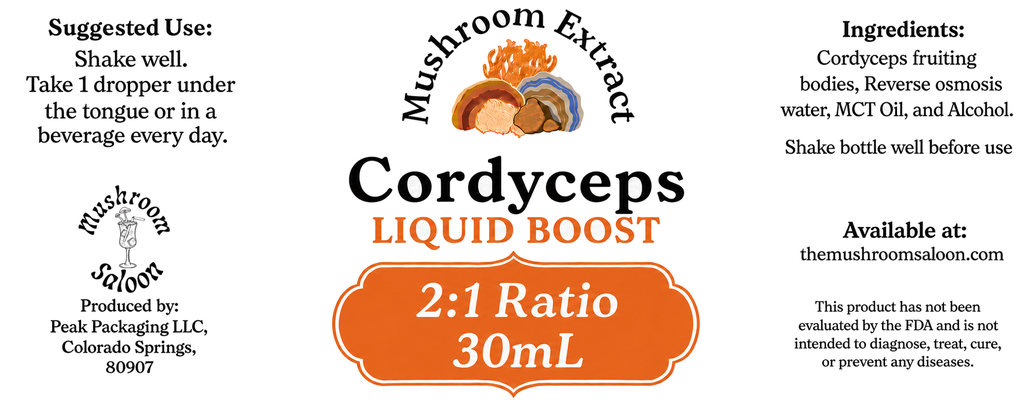 [10085] Functional Mushroom Drink Additive - Cordyceps