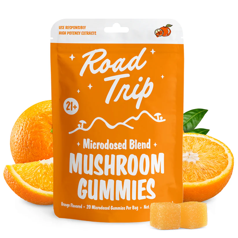 [10071] Road Trip Micro Dosed - Happy Caps Orange, Pink Lemonade