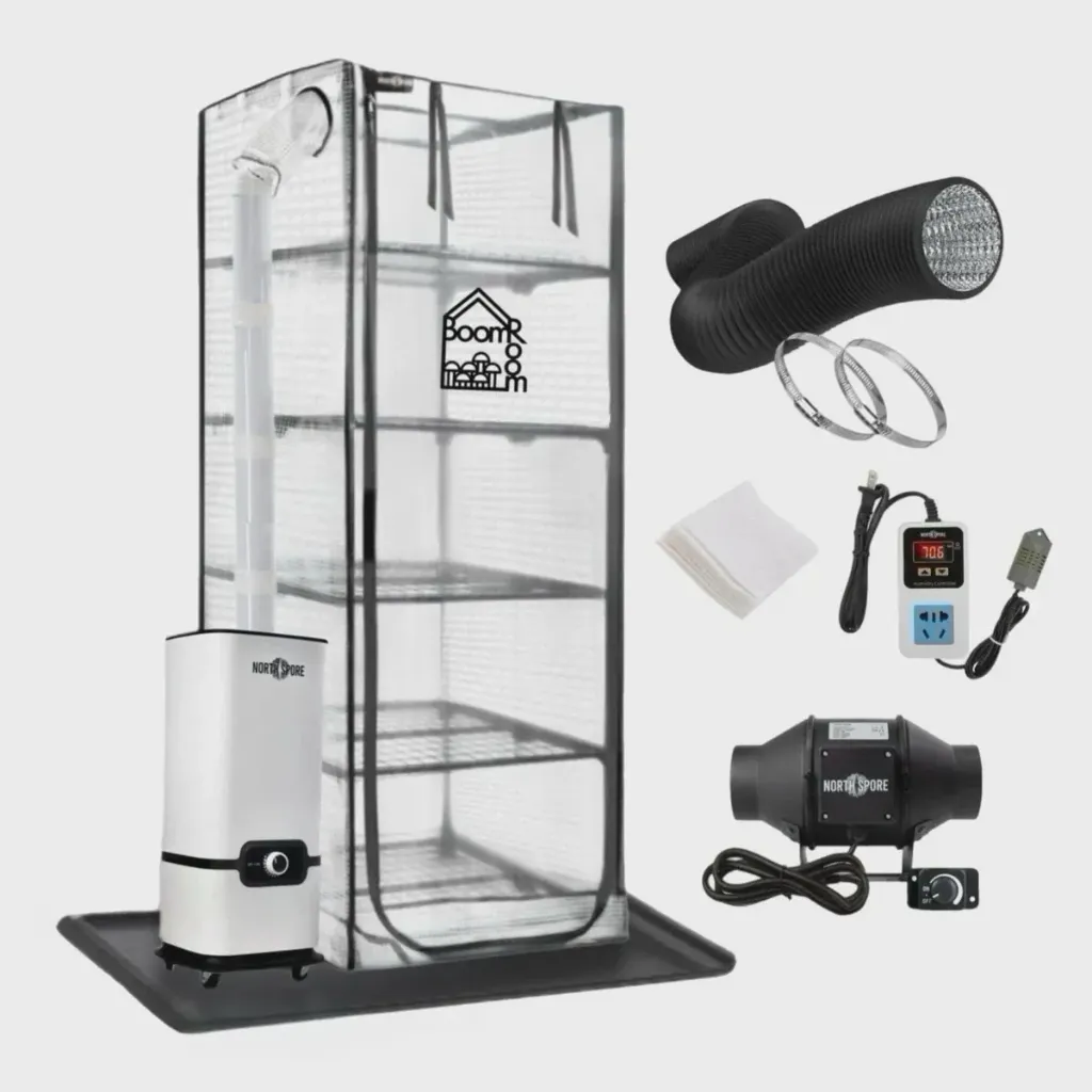 BoomRoom 2 - Automated Martha Tent Mushroom Grow System