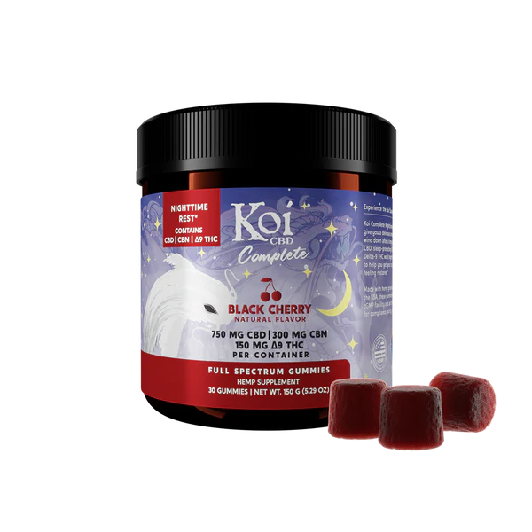 [10327] Koi Complete Nighttime Rest | THC + CBN + CBD Gummies