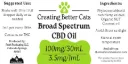Creating Better Cats 1oz CBD Tincture - 100 mg