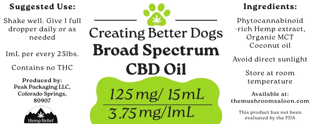 [10958] Creating Better Dogs - 125mg